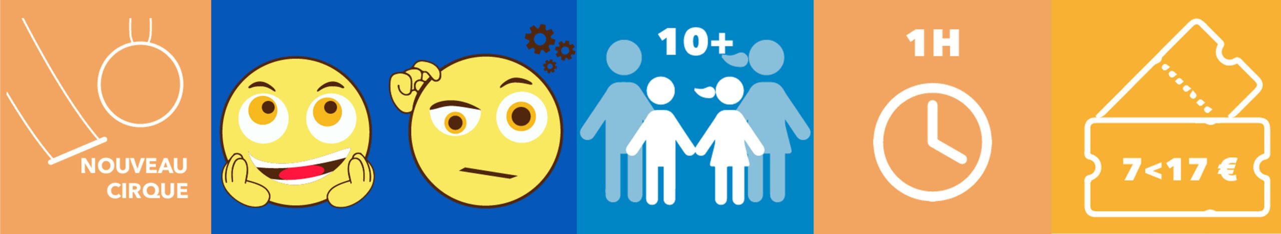 pierres Bandeau Facile à lire et à comprendre. Le spectacle est du nouveau cirque à partir de 10 ans, il suscite le rêve et la réflexion, il dure 1h et coute de 7 à 17€.