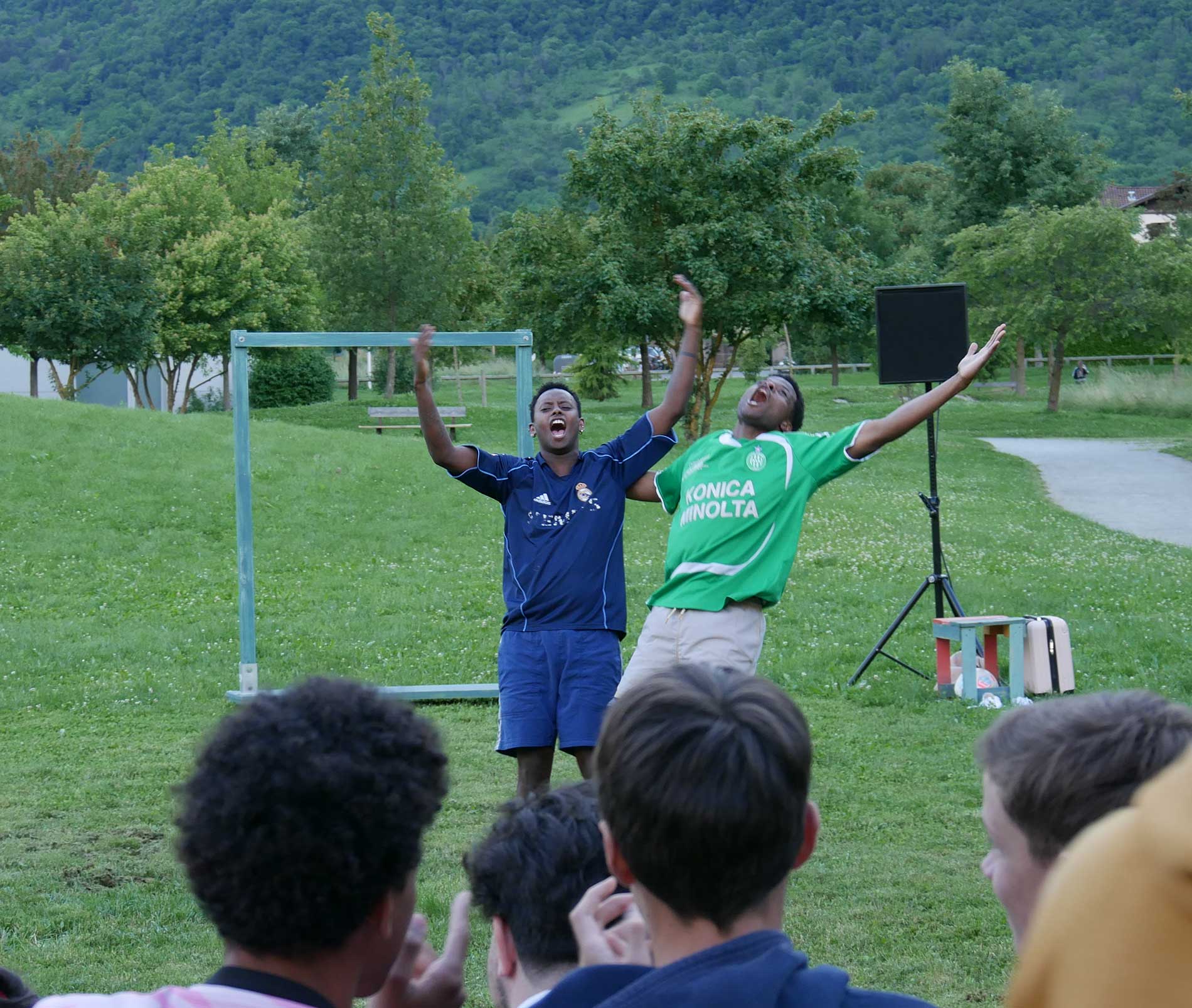 Visuel du spectacle " 3 minutes de temps additionnel"